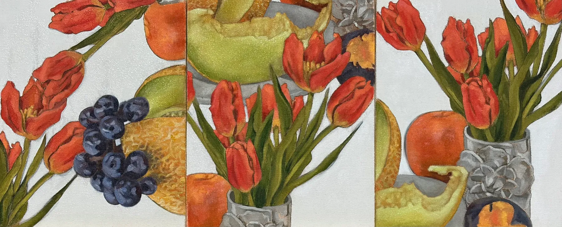 Image Cubed Tulips